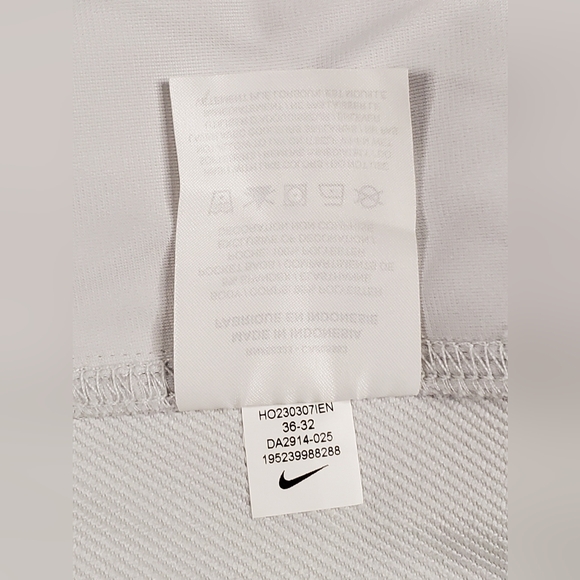 Nike Golf Utility Pants Mens Size 36 Standard Fit Repel Water GreyDA2914-025 - Picture 12 of 12